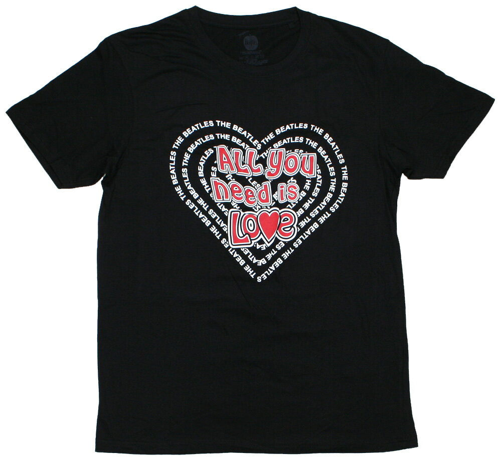 The Beatles / All You Need Is Love Tee (Black) - ӡȥ륺 T