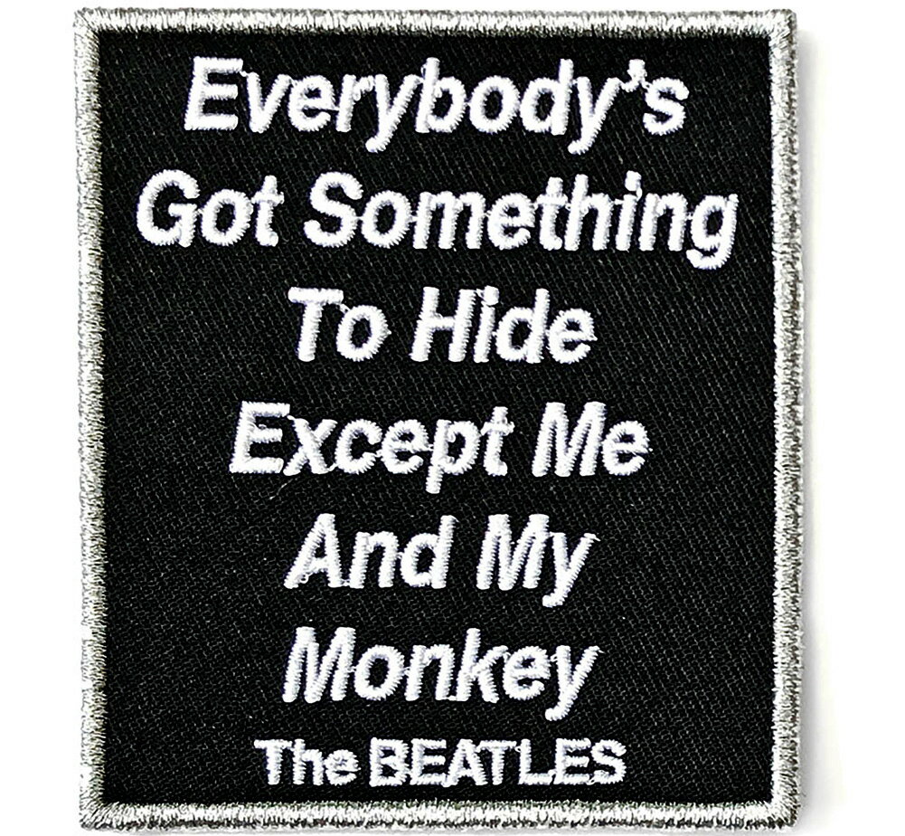 The Beatles / Everybody's Got Something To Hide Except Me And My Monkey Patch - ザ・ビートルズ ワッペン