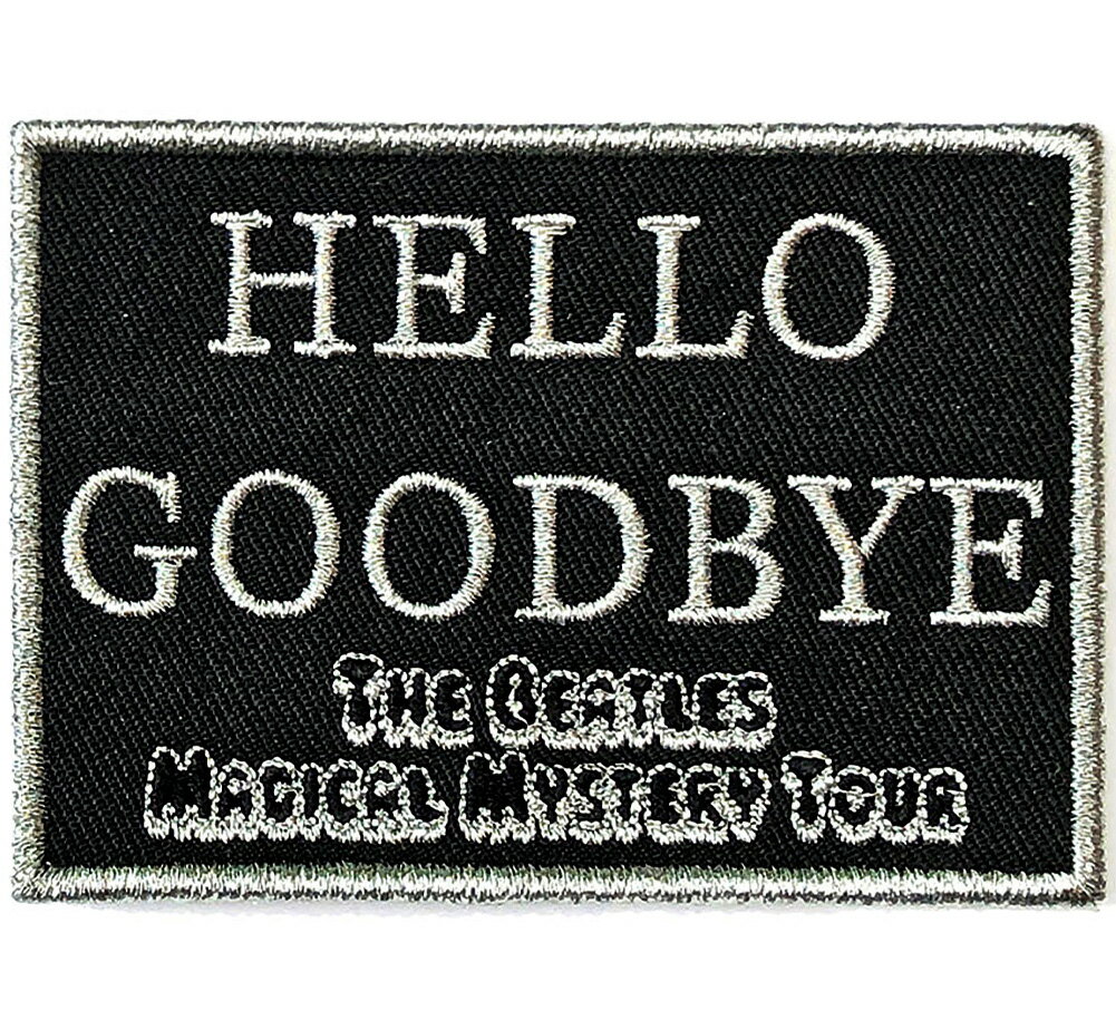 The Beatles / Hello, Goodbye Patch - ザ・ビートルズ ワッペン