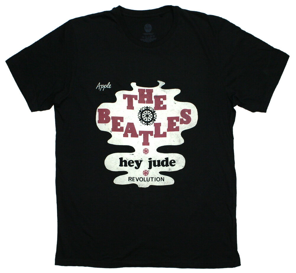 The Beatles / Hey Jude - Revolution Tee 2 (Black) - ザ ビートルズ Tシャツ