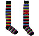 The Beatles / Love Me Do Womens Knee High Socks (Multicolour) - ザ ビートルズ ソックス