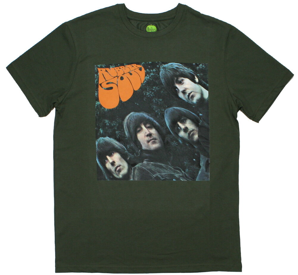 The Beatles / Rubber Soul Tee 2 (Dark Green) - UEr[gY TVc