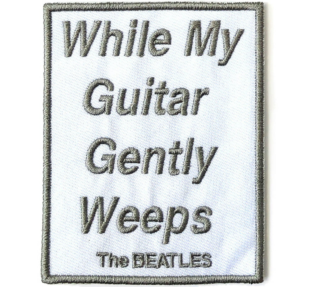 The Beatles / While My Guitar Gently Weeps Patch - ザ・ビートルズ ワッペン