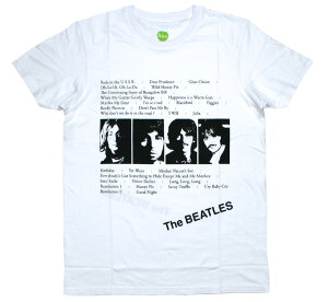 The Beatles / The BEATLES (The White Album) Tee 2 (White) - ӡȥ륺 T