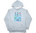 The Beatles / Yellow Submarine Montage Hoodie (Heather Grey) - ザ・ビートルズ フード パーカ