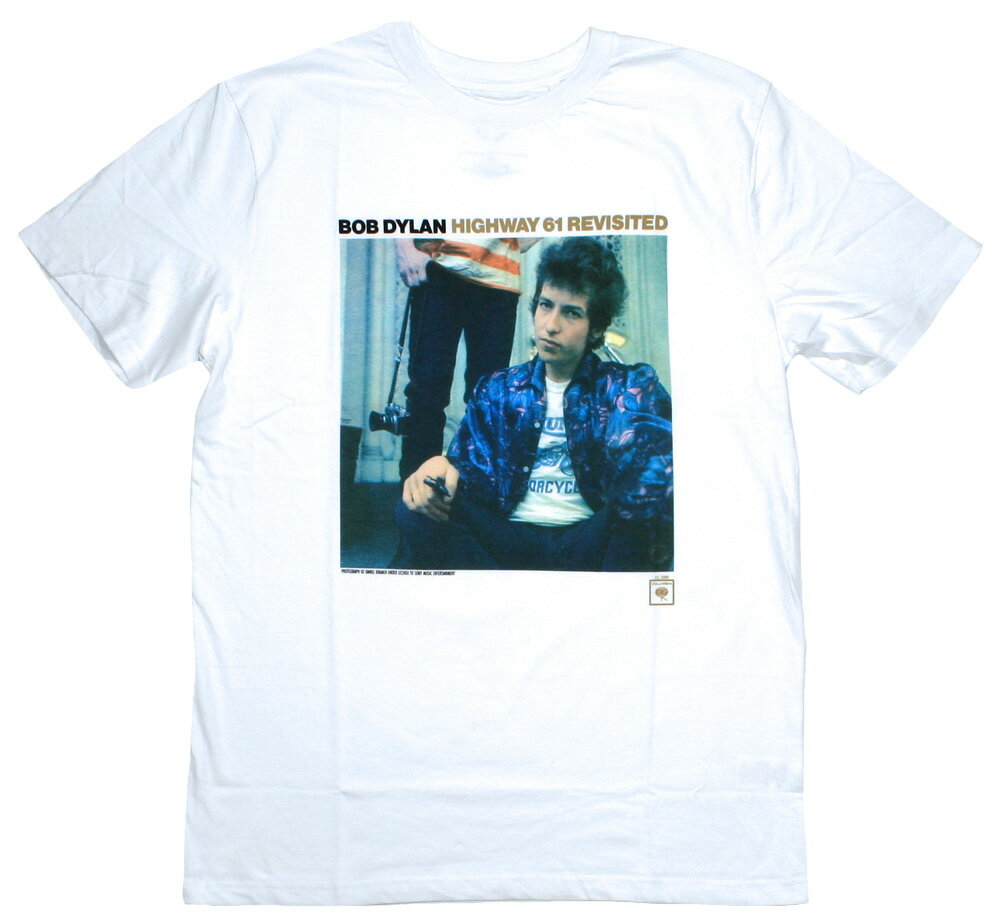 Bob Dylan / Highway 61 Revisited Tee (White) - ボブ・ディラン Tシャツ