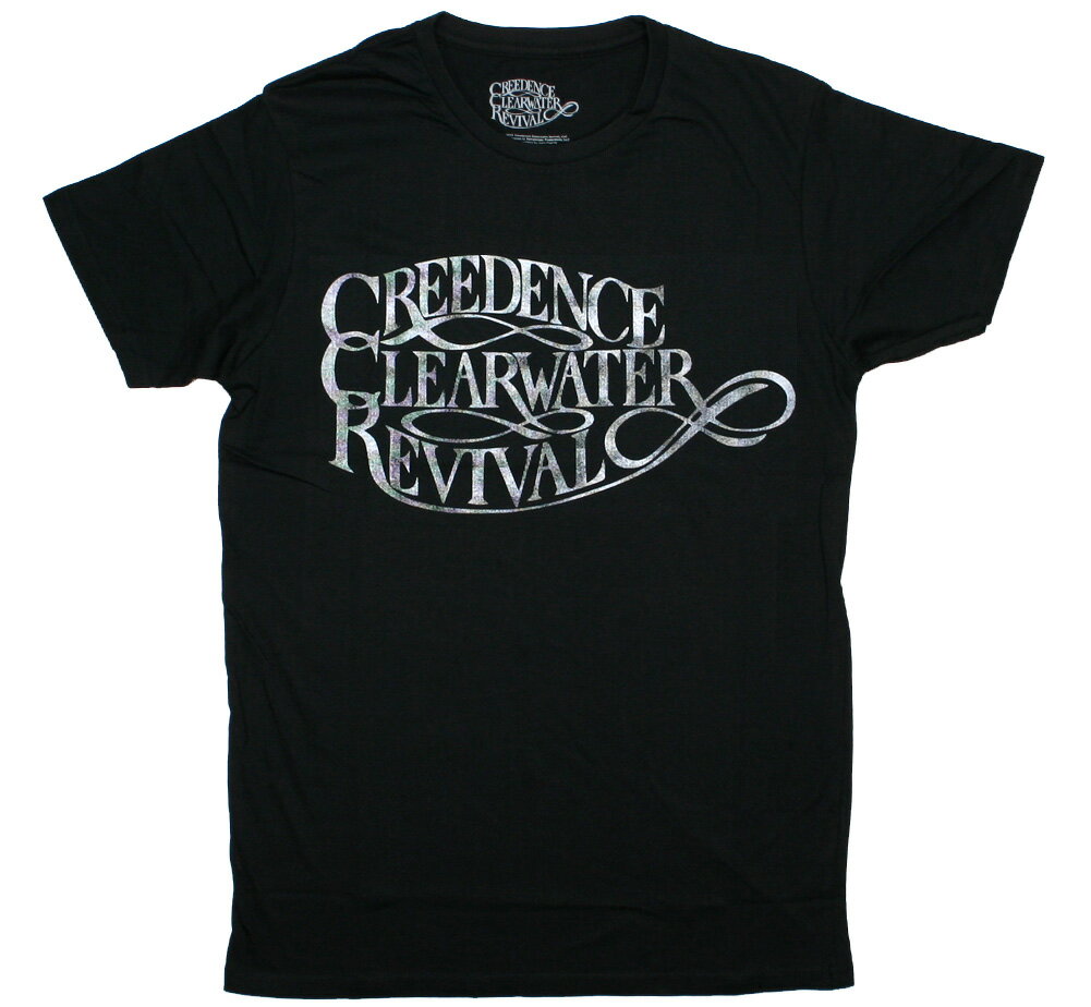 Creedence Clearwater Revival / Logo Tee (Black) - クリーデンス・クリアウォーター・リバイバル Tシャツ