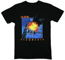 Def Leppard / Pyromania Tee (Black) - デフ レパード Tシャツ