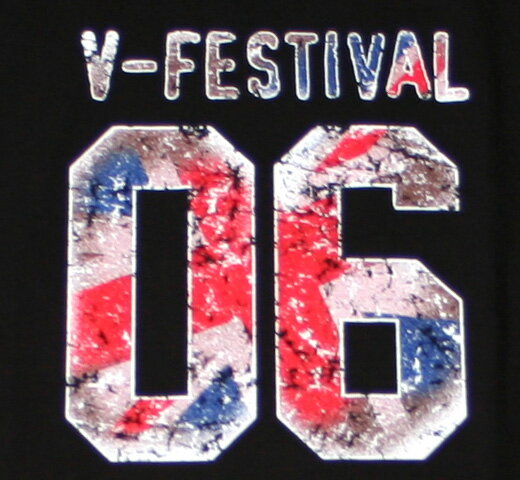 V Festival 2006 Tee (Black) - V・フェスティバル Tシャツ