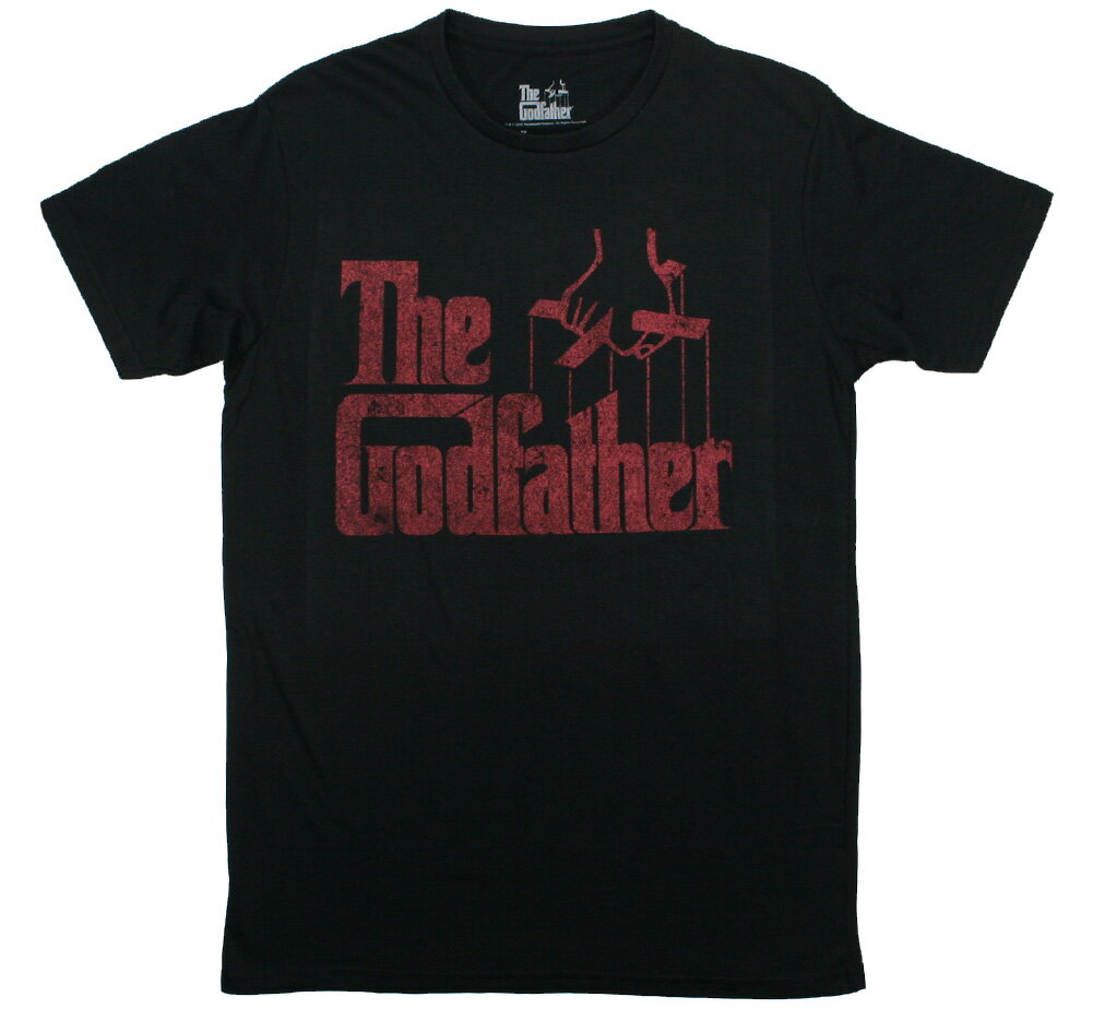 Mario Puzo / The Godfather Tee 2 (Black) - マリオ・プーヅォ / ゴッドファーザー Tシャツ