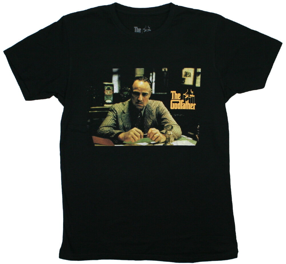 The Godfather / The Don Tee 4 (Black) - ゴッドファーザー / The Don (Marlon Brando) Tシャツ