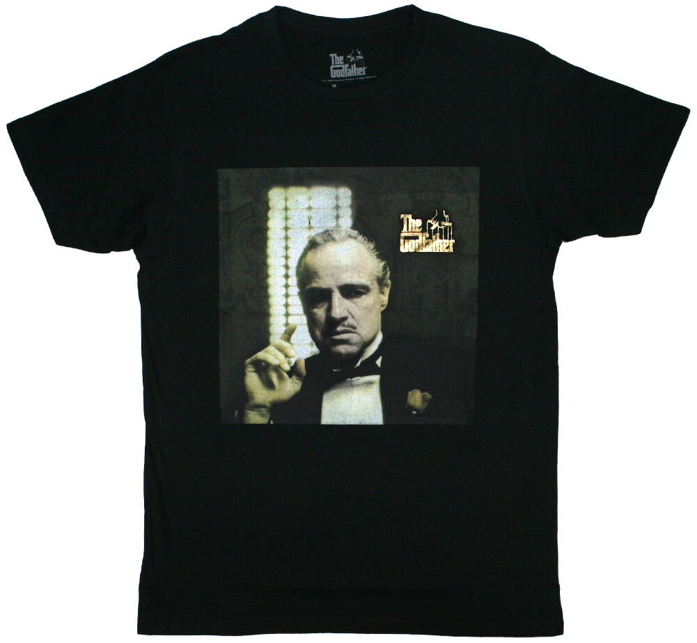 The Godfather / The Don Tee 2 (Black) - ゴッドファーザー / The Don (Marlon Brando) Tシャツ