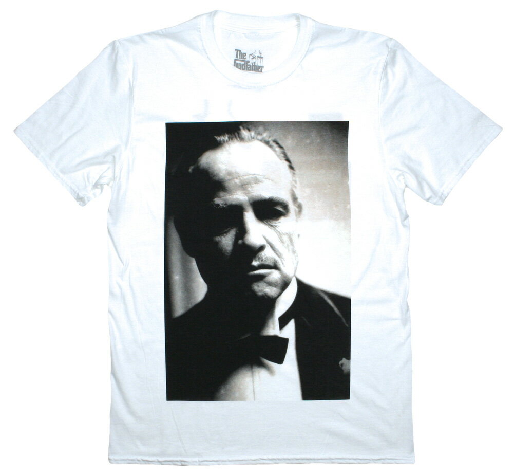 The Godfather / The Don Tee 3 (White) - ゴッドファーザー / The Don (Marlon Brando) Tシャツ