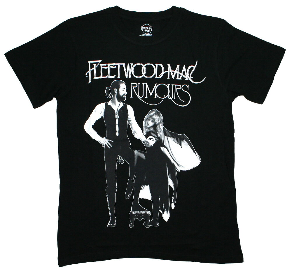 Fleetwood Mac / Rumours Tee 2 (Black) - フリートウッド マック Tシャツ