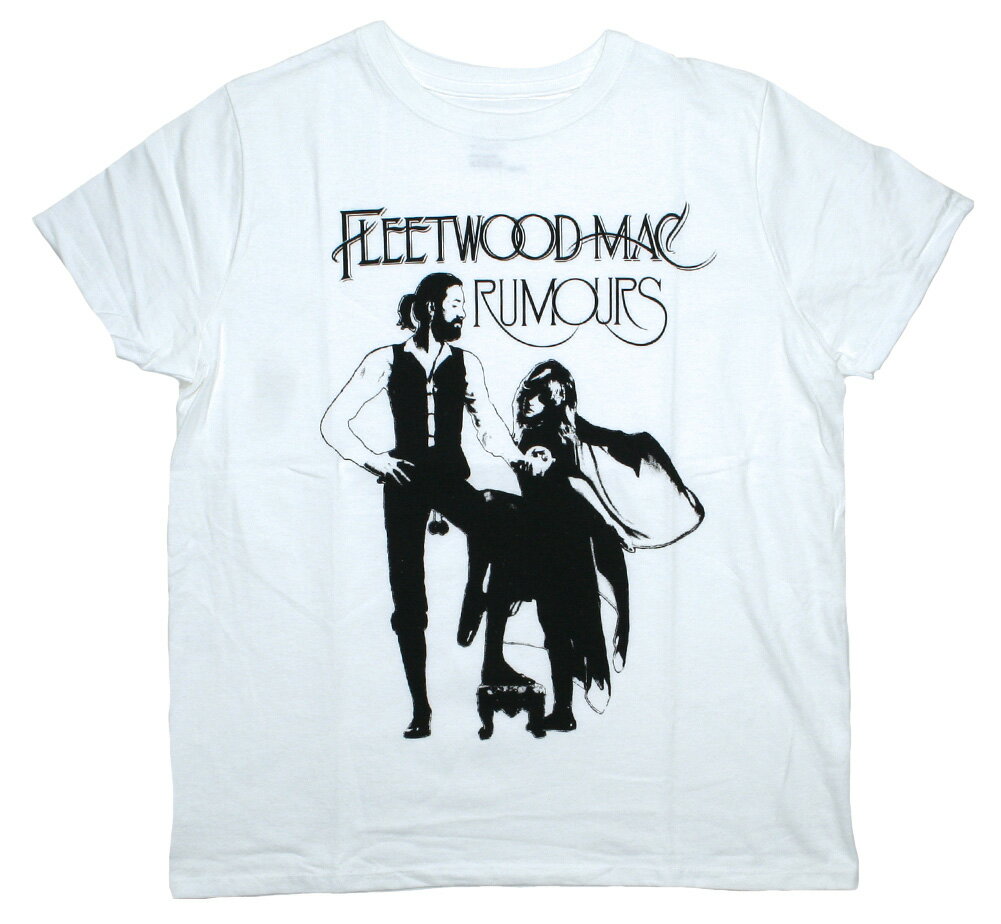 Fleetwood Mac / Rumours Womens Tee (White) - フリートウッド・マック Tシャツ