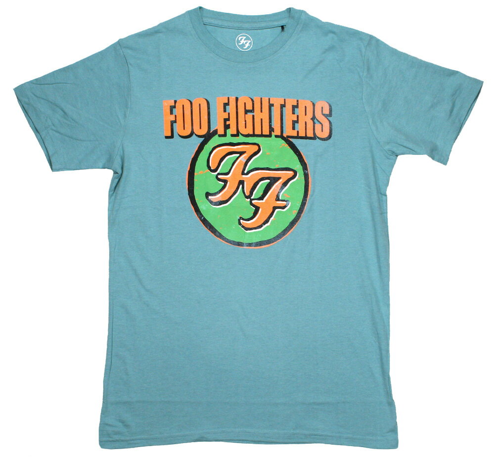Foo Fighters / Graff Tee (Slate Blue) - フー ファイターズ Tシャツ