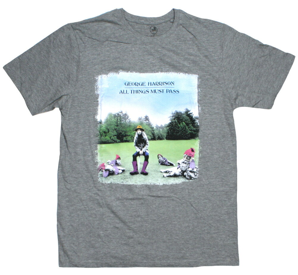 楽天LuryGeorge Harrison / All Things Must Pass Tee （Heather Grey） - ジョージ・ハリスン Tシャツ