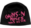 Guns N' Roses / Guns N' Roses Was Here Beanie Hat (Black) - ガンズ・アンド・ローゼズ ビーニー・ハット(4)
