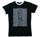 Joy Division / Unknown Pleasures Ringer Tee 21 (Black) - ジョイ ディヴィジョン Tシャツ