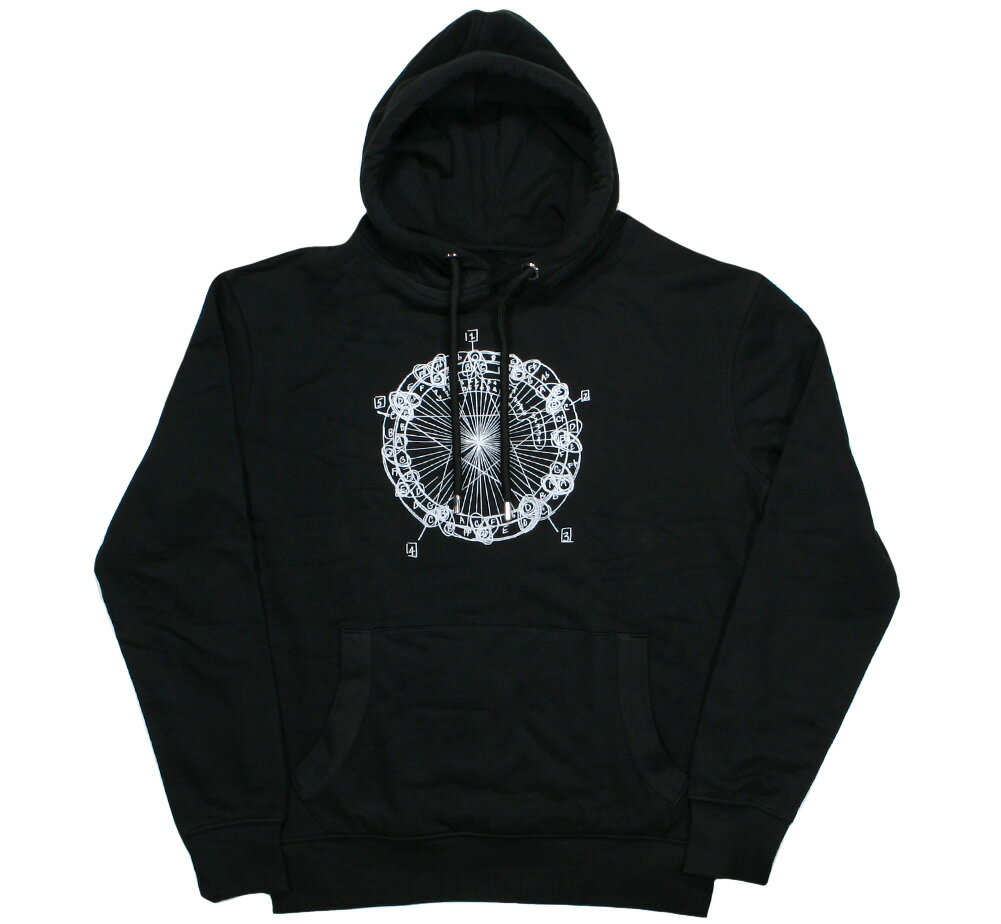 [Worn Free] John Coltrane / Coltrane Circle Hoodie 1 (Black) - WERg[ p[J