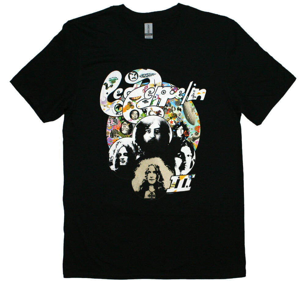 Led Zeppelin / Led Zeppelin III Tee (Black) - レッド・ツェッペリン Tシャツ