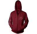 Led Zeppelin / Symbols Zip Hoodie (Maroon Red) - レッド・ツェッペリン ジップ フード パーカ