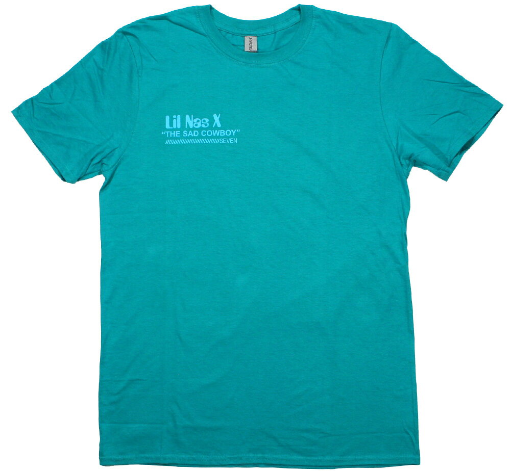 Lil Nas X / 7 Tee (Turquoise Blue) - リル・ナズ・X Tシャツ