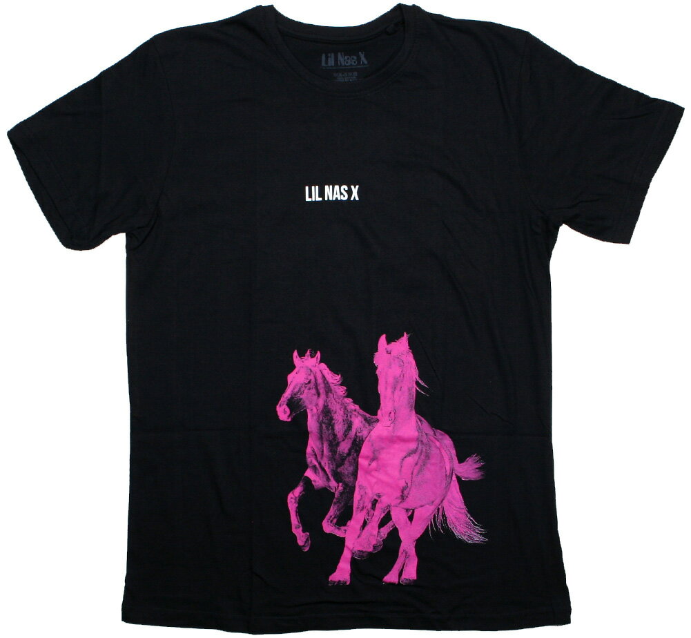 Lil Nas X / Old Town Road Tee (Black) - リル・ナズ・X Tシャツ