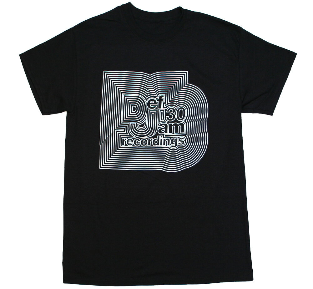 Def Jam Recordings / Def Jam 30th Anniversary Tee 2 (Black) - デフ・ジャム・レコーディングス Tシャツ