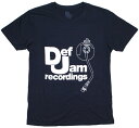 Def Jam Recordings / Logo Stylus Tee 2 (Dark Navy) - デフ ジャム レコーディングス Tシャツ