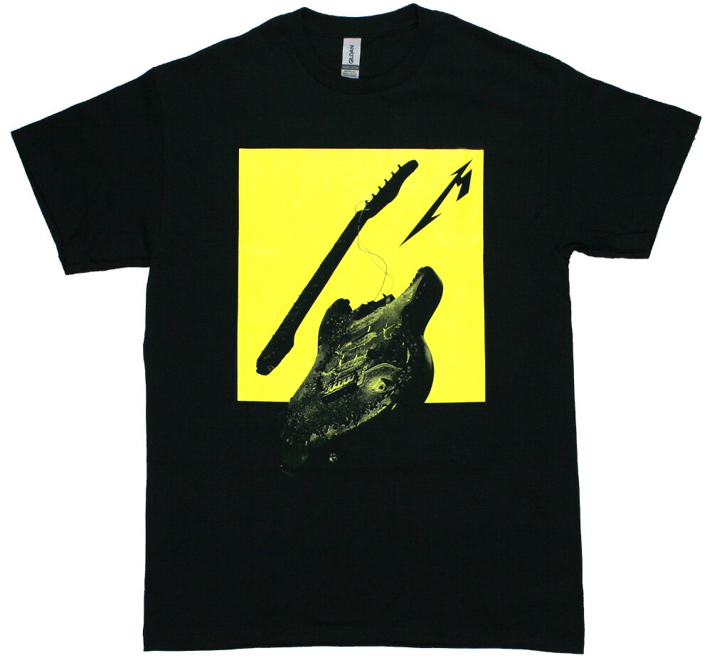 Metallica / 72 Seasons [Burnt Guitar] Tee (Black) - ^J TVc