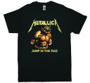 Metallica / Jump in the Fire Tee (Black) - ^J TVc