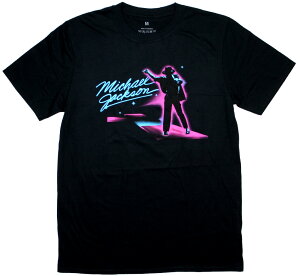 Michael Jackson / Neon Tee (Black) - ޥ롦㥯 T