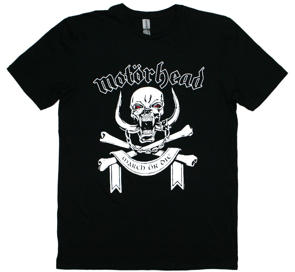 Motörhead / March Or Die Tee 2 (Black) - モーターヘッド Tシャツ