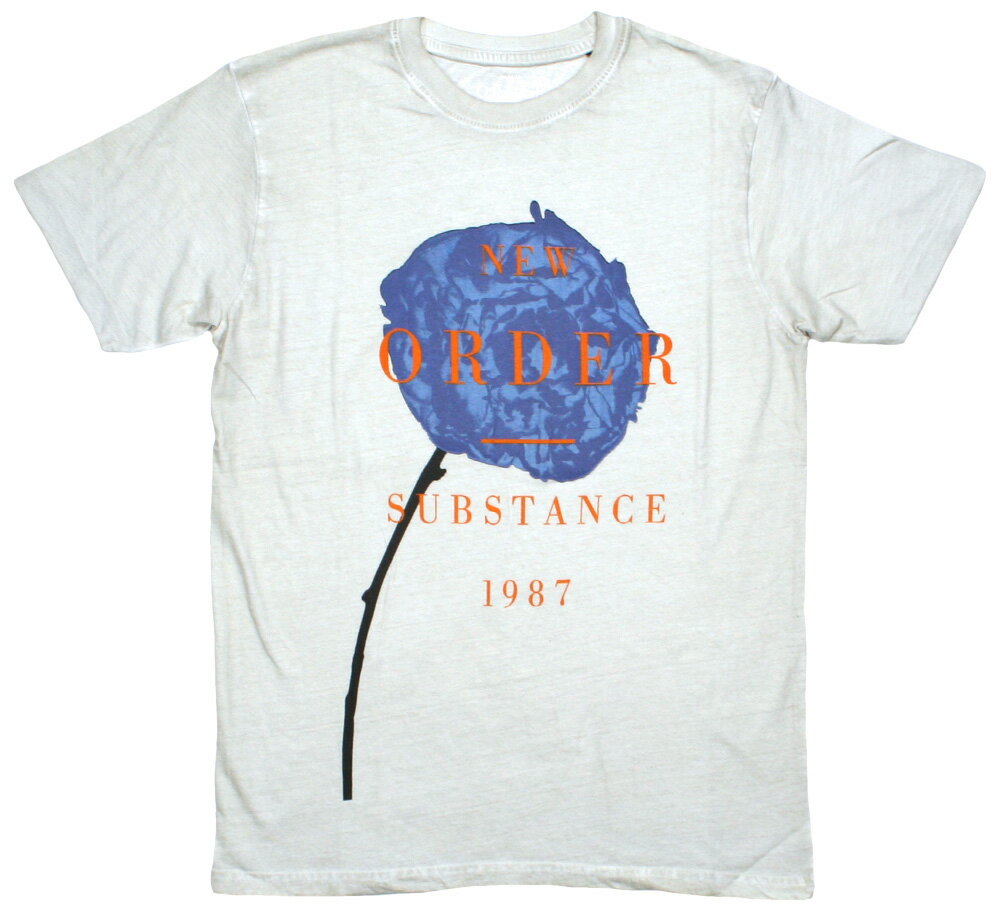 New Order / Substance 1987 Tee 2 (Natural) - ニュー・オーダー Tシャツ