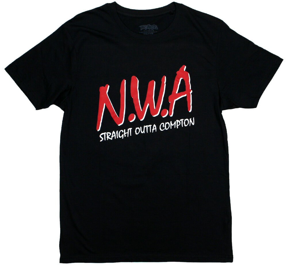 N.W.A / Straight Outta Compton Tee 2 (Black) - GkE_uEG[ TVc