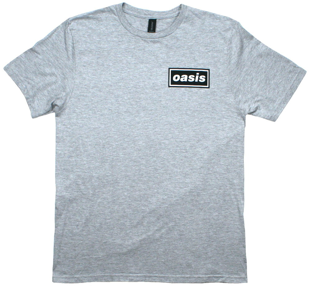 Oasis / Definitely Maybe Tee 8 (Heather Grey) - オアシス Tシャツ
