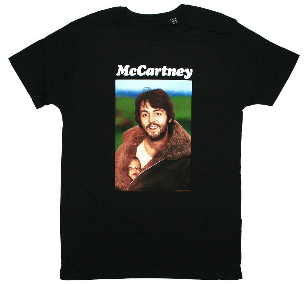 Paul McCartney / Back Cover of the McCartney Tee (Black) - |[E}bJ[gj[ TVc