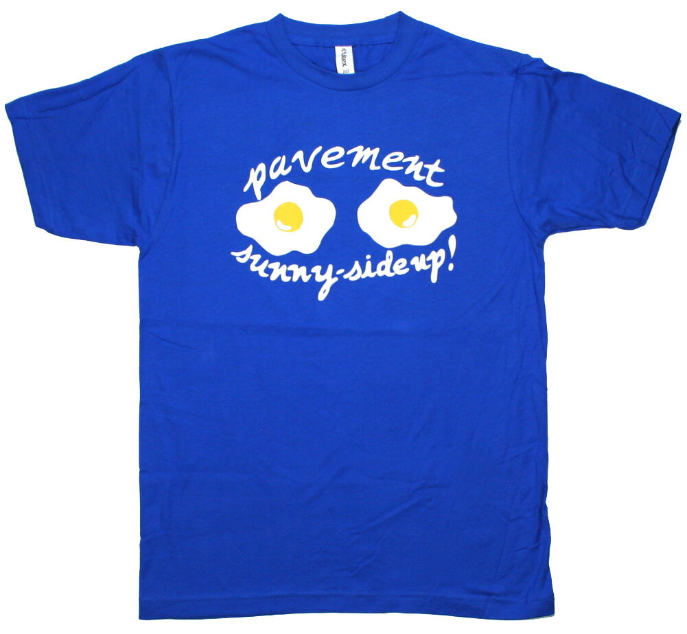 Pavement / Sunny-Side Up! Tee 2 (Royal Blue) - ペイヴメント Tシャツ