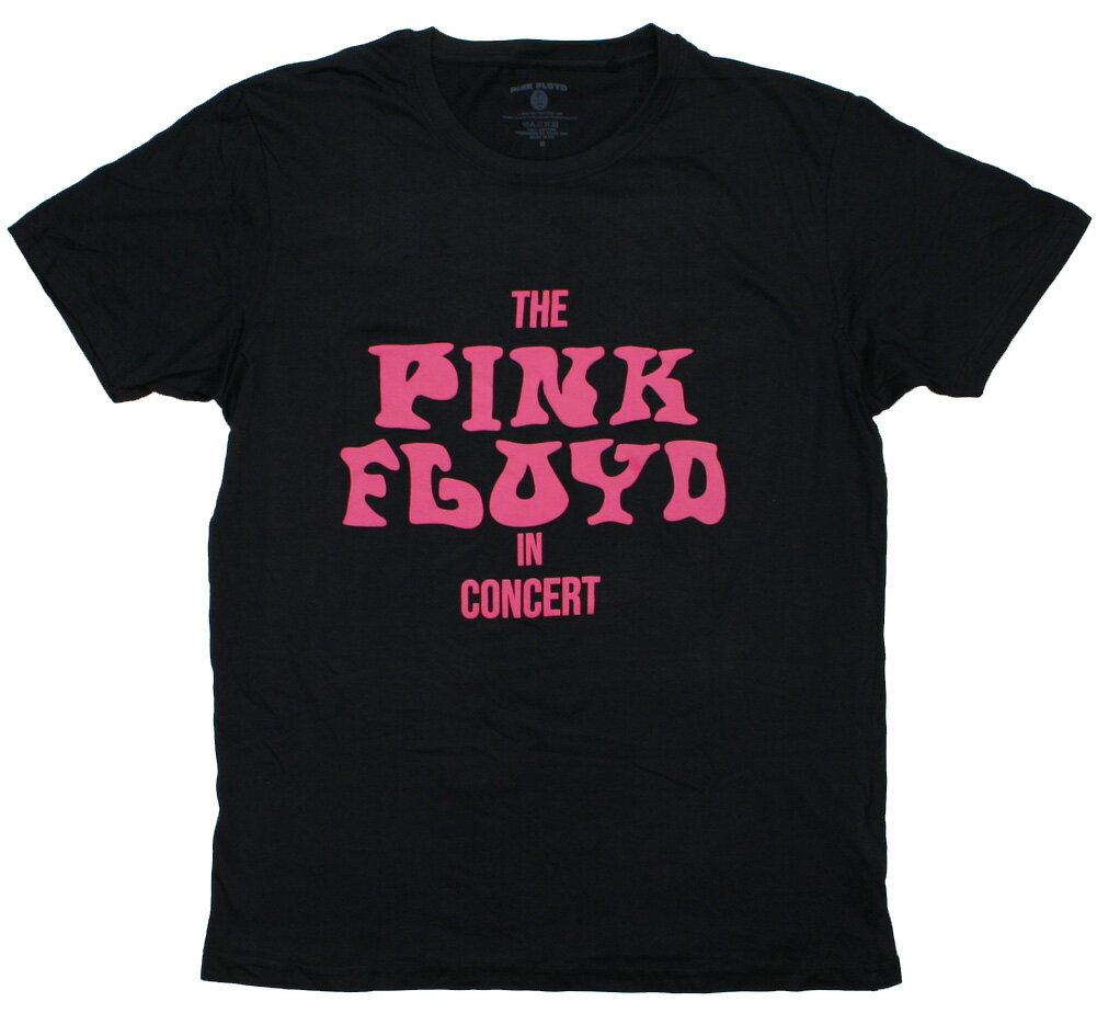 Pink Floyd / In Concert Tee 1 (Hi-Build) (Black) - ピンク フロイド Tシャツ