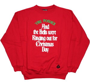 The Pogues / Fairytale of New York Sweatshirt (Red) - ザ・ポーグス スウェット シャツ