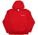 Primal Scream / Screamadelica Zipped Hoodie (Red) - プライマル スクリーム フード ジップアップパーカ