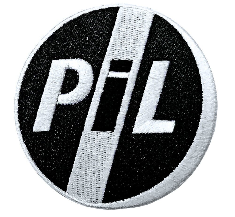 Public Image Ltd / PiL Logo Woven Patch 2 - パブリック・イメージ・リミテッド ワッペン