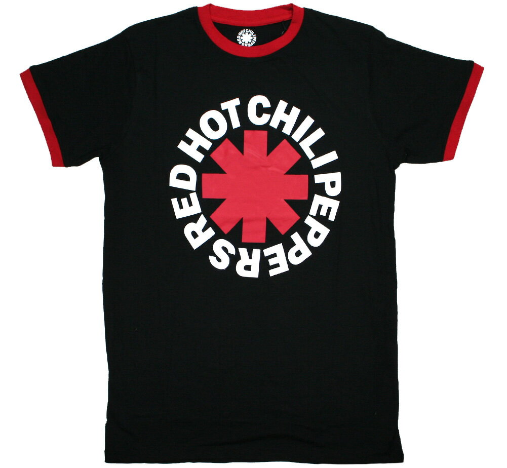 Red Hot Chili Peppers / Asterisk Ringer Tee 11 (Black) - bhEzbgE`Eybp[Y TVc