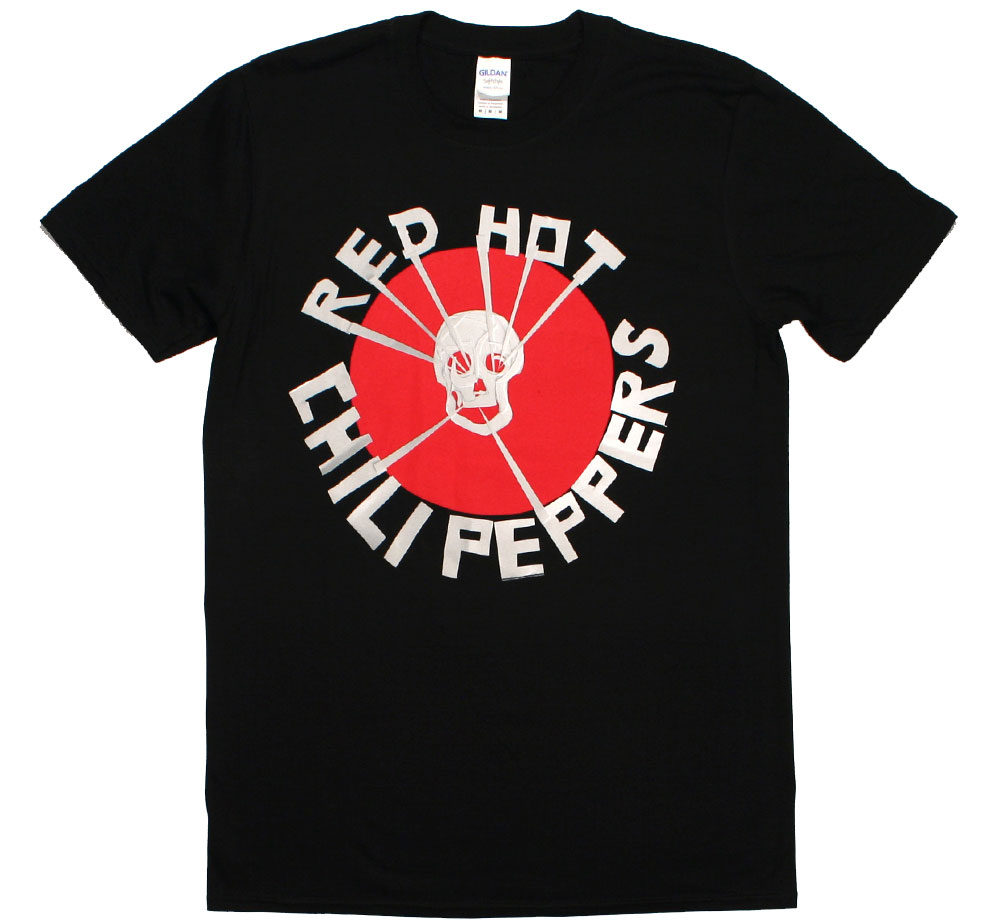 Red Hot Chili Peppers / Flea Skull Tee (Black) - bhEzbgE`Eybp[Y TVc