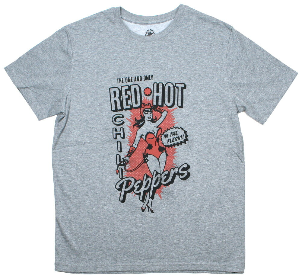 Red Hot Chili Peppers / In The Flesh!! Tee 2 (Heather Grey) - bhEzbgE`Eybp[Y TVc