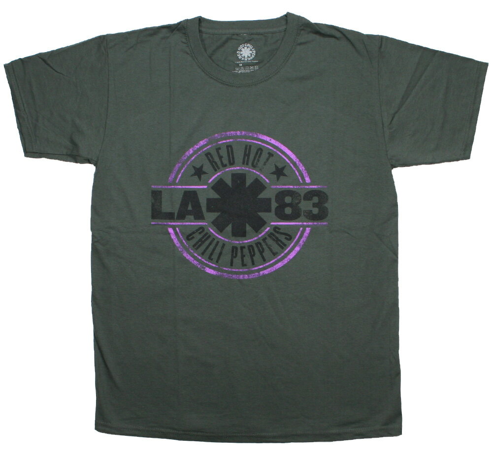 Red Hot Chili Peppers / LA 83 Tee 3 (Charcoal Grey) - bhEzbgE`Eybp[Y TVc