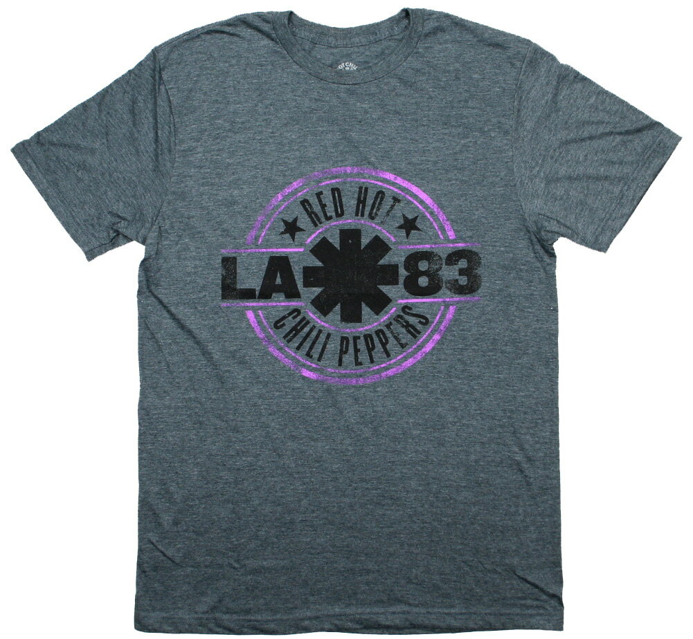 Red Hot Chili Peppers / LA 83 Tee 2 (Charcoal Grey) - bhEzbgE`Eybp[Y TVc