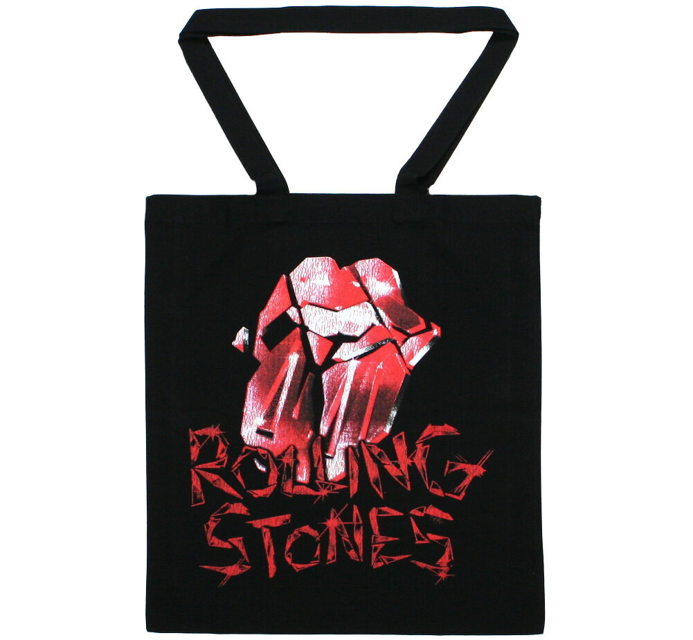 The Rolling Stones / Hackney Diamonds (Cracked Glass Tongue) Tote Bag - ザ・ローリング・ストーンズ トートバッグ