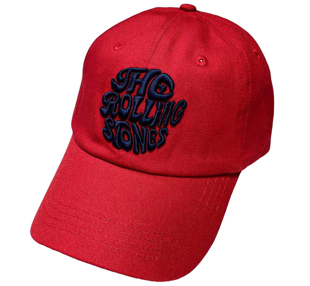 The Rolling Stones / Vintage 1970s Logo Base Ball Cap (Red) - ザ・ローリング・ストーンズ キャップ